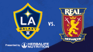 LA Galaxy II logo vs Real Monarchs logo